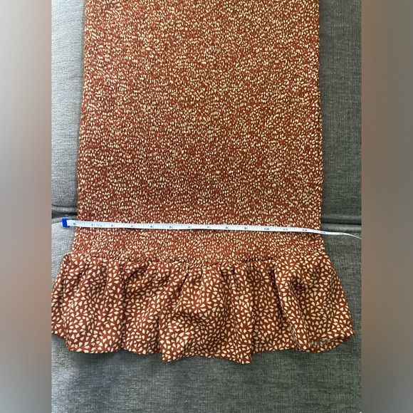 Elegant Brown Long Sleeve Dress C+D+M NWT. SIZE S - Picture 14 of 14